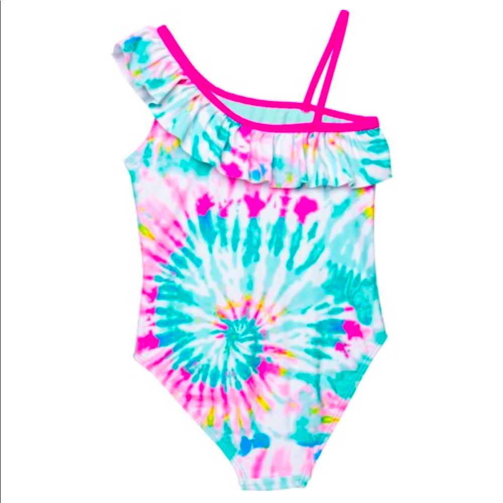 Limited Too toddler one piece tie dye bathing suit!  NWT!